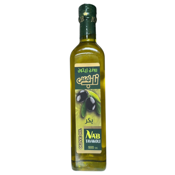 روغن زیتون بکر نیم لیتری ناب